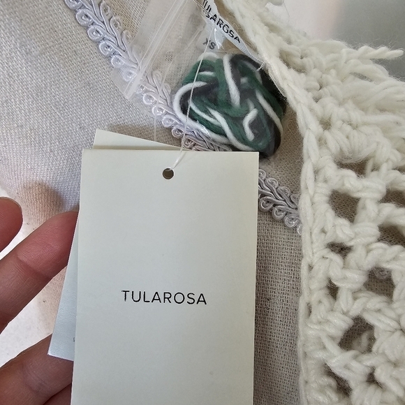 Tularosa "Adelaide" Loop Fringe Knit Cardigan - Picture 9 of 10